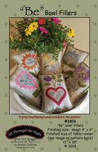 Load image into Gallery viewer, &quot;Be&quot; Bowl Fillers Wool Applique by All Through The Night Designs SALE
