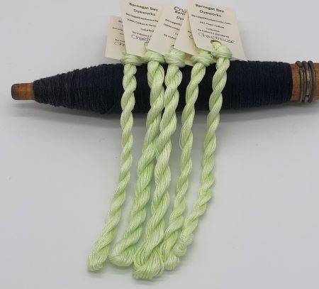 Green Chartreuse Hand Dyed Threads