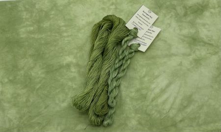 Green Avocado Hand Dyed Threads