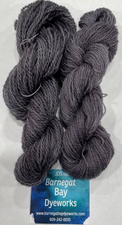 Gray Charcoal #15 Hand Dyed Wool Thread