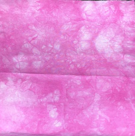 Hand Dyed Linen fabric in a light to dark mottled pink - perfect for wool applique backgrounds or backing!