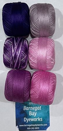 Purples 3 Finca Pearl Cotton #12 Collection Stash Builder Collection
