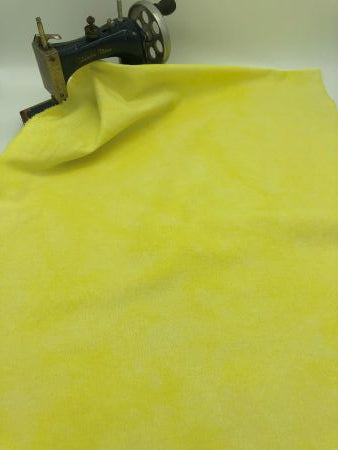 Yellow sun hand dyed linen fabric with subtle mottling giving lots of shades of the same color. Good for embroidery by hand or machine, quilting, wool applique backs and more!