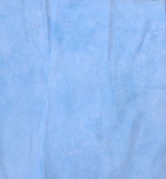A light blue, a baby blue, hand dyed, cotton flannel