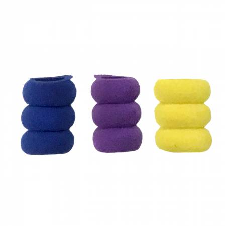 These soft  rubber like plastic make it easier to tighten the screws on embroidery hoops.