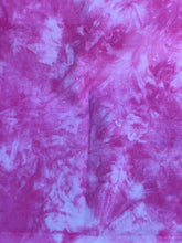 Load image into Gallery viewer, Bright pink mottled hand dyed cotton fabric
