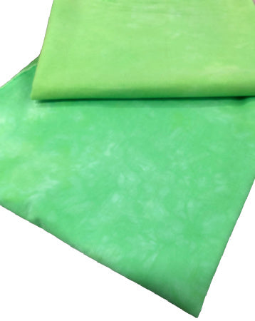 Emerald Greens Hand Dyed Cotton Fabric