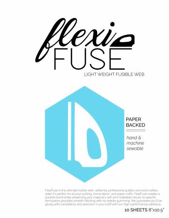 Package cover of Flexi Fuse a light weight fusible web.