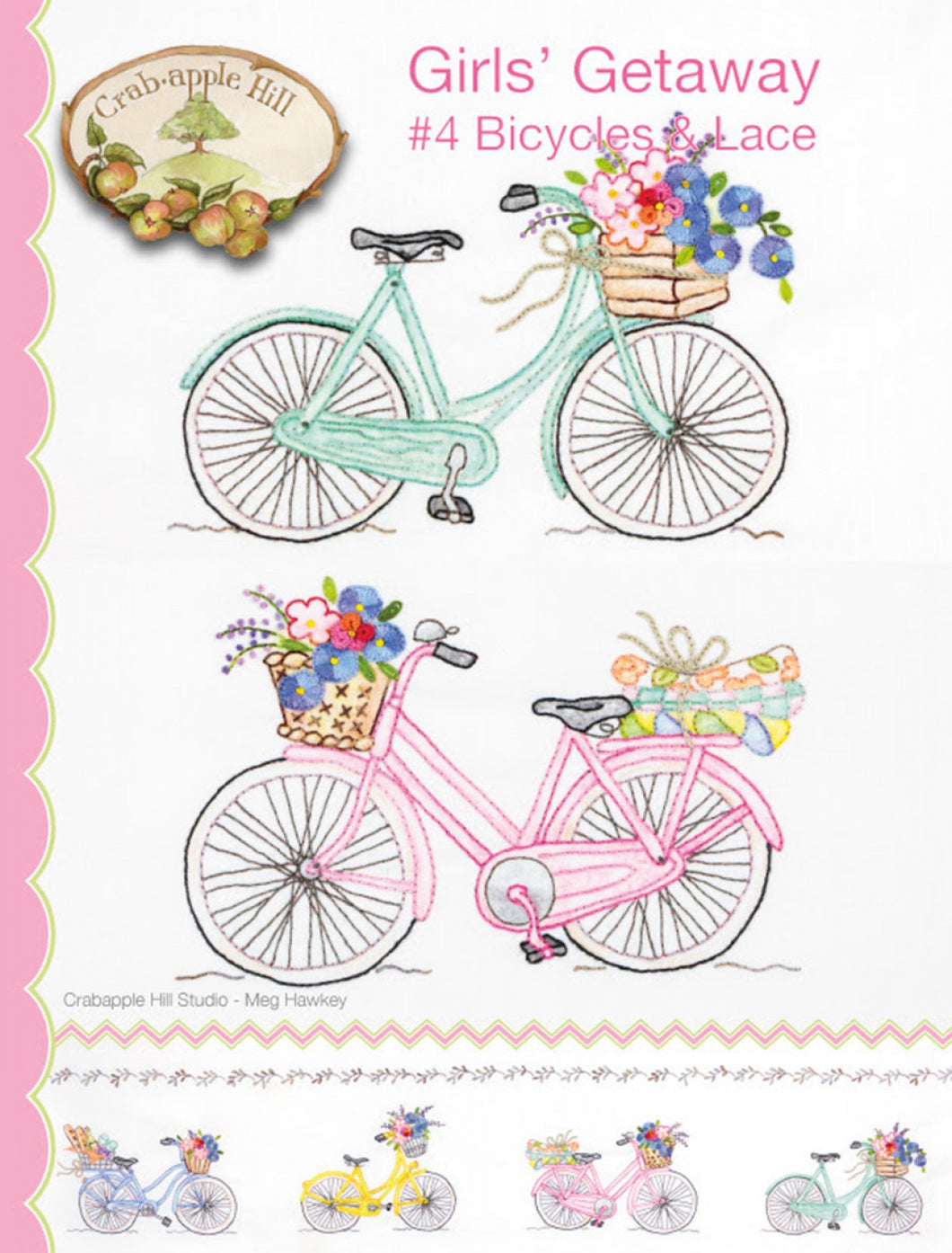 Girls' Getaway 4 Bicycles & Lace