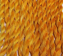 Load image into Gallery viewer, Yellow Golden Hand Dyed Threads
