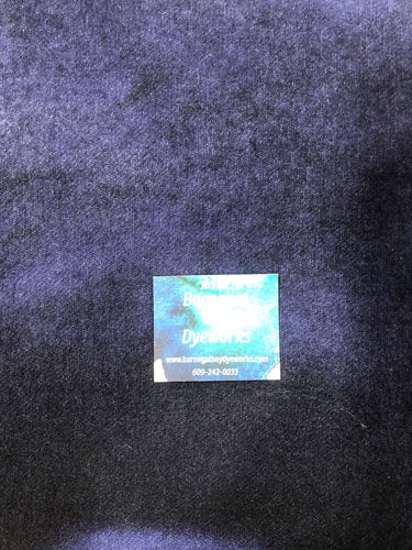 Dark Navy with splashes of dark, medium and lite navys hand dyed on 100% wool