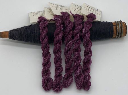 Purple Crush Variegated #8 Hand Dyed Wool Thread