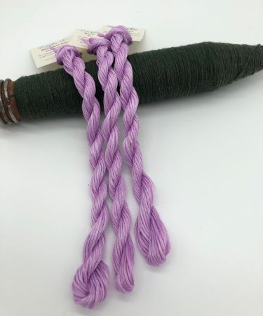 Purple Hand Dyed Threads