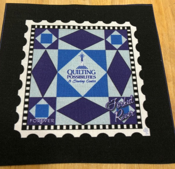 Quilting Possibilities Barn Stamp