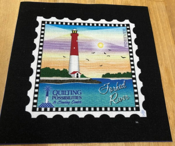 QP Old Barney Charm Stamp