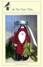 Load image into Gallery viewer, Santa Jar Cozy Wool Applique
