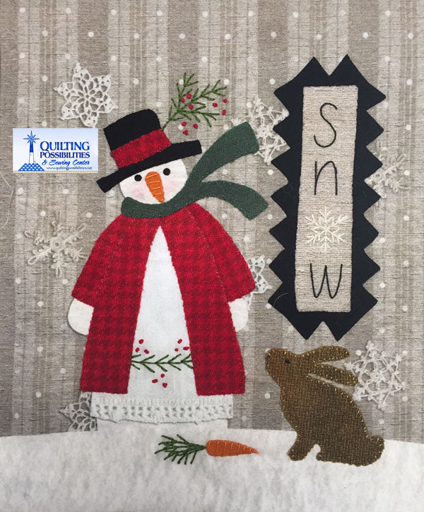 Snow Wool Kit All Through the Night Designs pattern