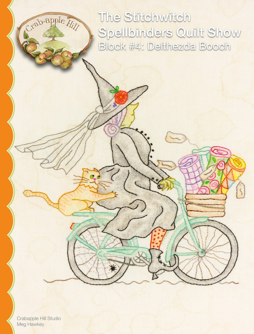 Stitchwitch Spellbinders Quilt Show 4 Delthezda Booch Pattern