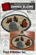 Load image into Gallery viewer, Summer Blooms Wool Applique by Patch Abilities
