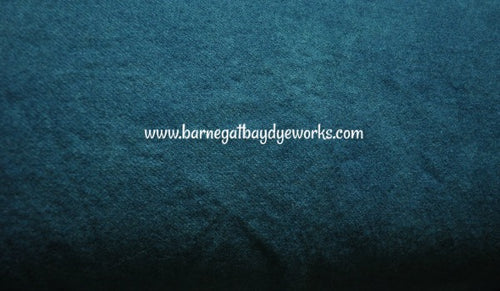 Teal Hand Dyed 100% Wool Fat Quarter