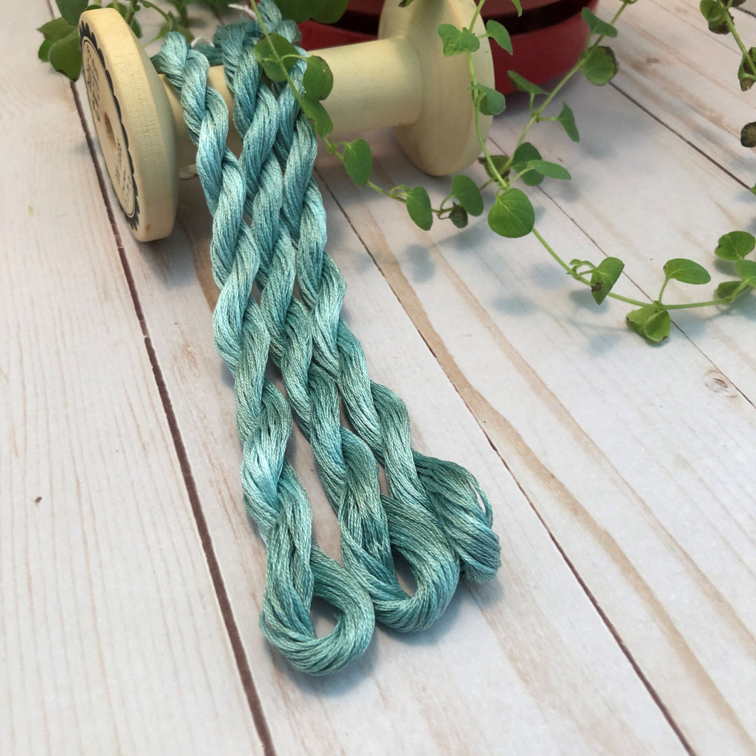 Teal Prim Hand Dyed Threads