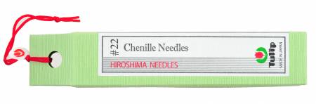 Tulip Chenille Needles  for wool applique and silk ribbon embroidery stitching.