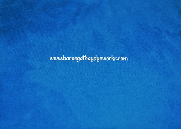 Turquoise Mottled Hand Dyed Wool Fat Quarter