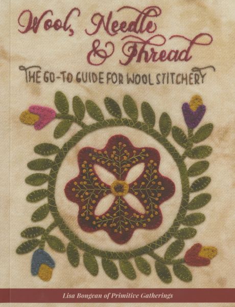 Wool Needle And Thread Book Lisa Bongean