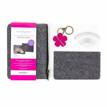 Load image into Gallery viewer, Zipper Purse Kit with pre-cut pieces
