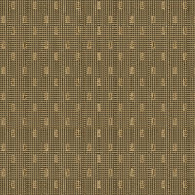 Homespun fabric with brown/black background with rectangular tan nubs