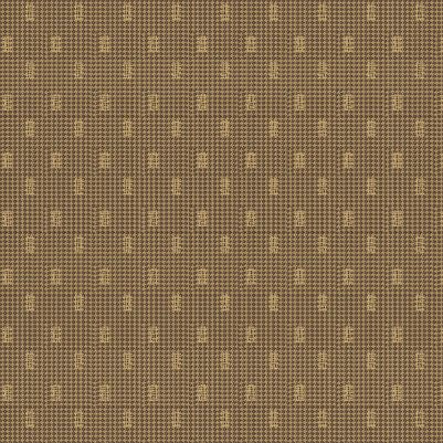 Homespun cotton fabric with black background, tan weave and rectagular tan nubs