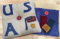 USA Wool Pincushion Kit